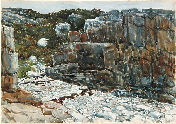 Diamond Cove, 1912 (w  /  c on paper)