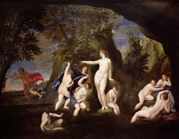 Diana and Actaeon (oil on canvas)