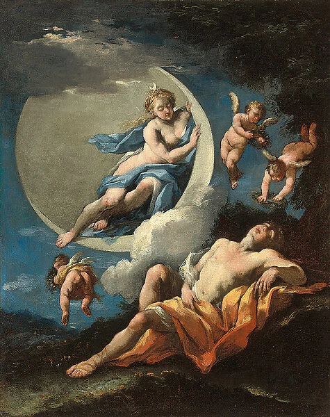 Diana and Endymion (oil on canvas)