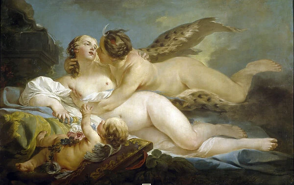 Diane et Callisto - Diana and Callisto par Pierre, Jean-Baptiste Marie (1714-1789)