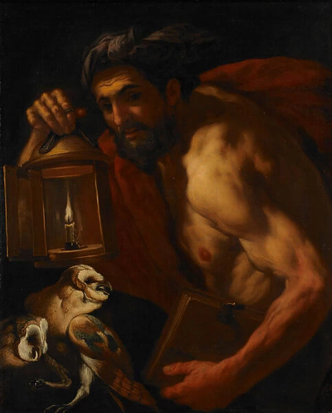 Diogenes (oil on canvas)