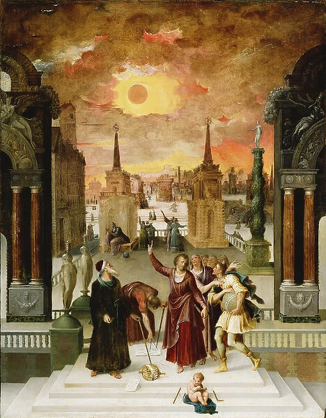 Dionysius the Areopagite Converting the Pagan Philosophers, 1570s (oil on panel)