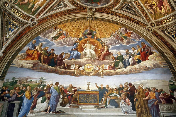 Disputation of the Holy Sacrament, in the Stanza della Segnatura (fresco)