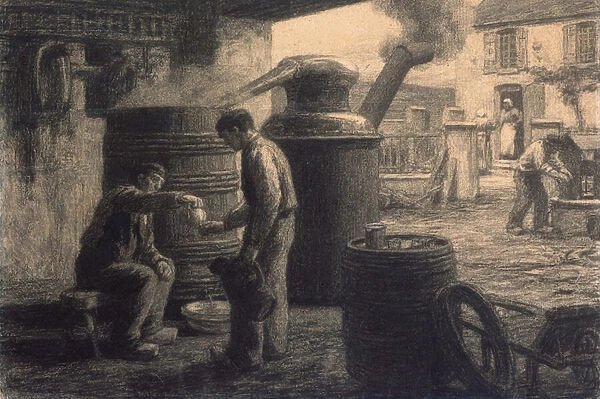 The Distillery; Les Degustateurs d Eau-de-Vie-de Marc ou L Alambic, c