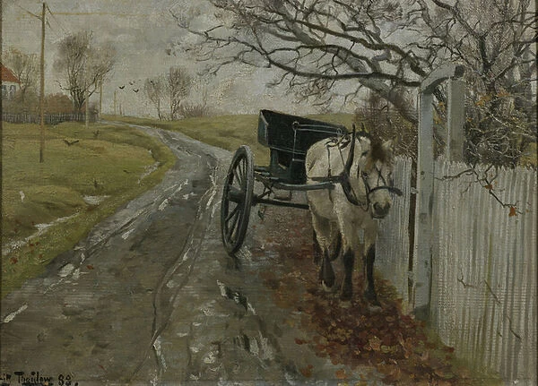 The Doctor's Horse, 1888 (oil on canvas)