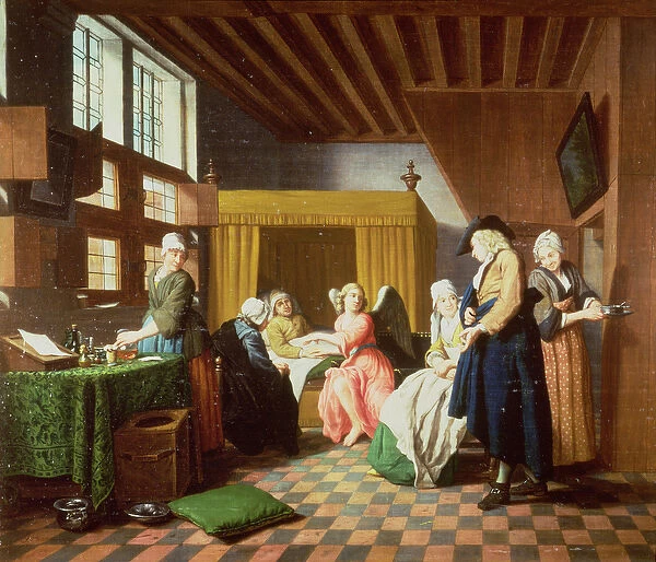 The Doctors Visits - A Dutch Proverb: The Doctor is Portrayed as an Angel