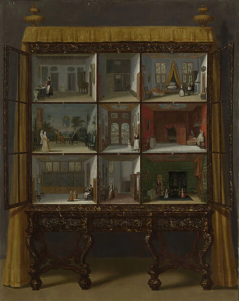 Dollshouse of Petronella Oortman, c. 1710 (oil on canvas)