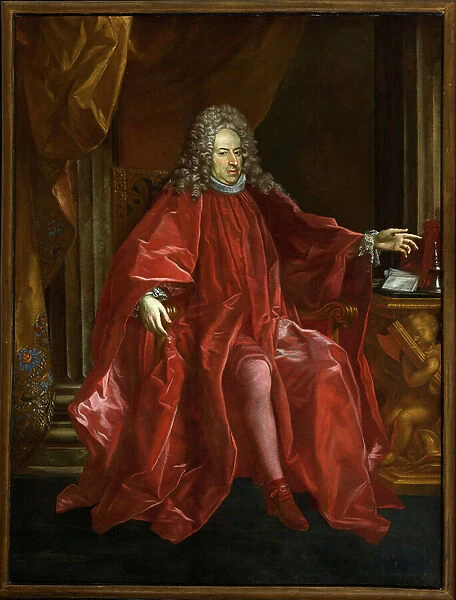 Domenico Maria de Mari as Doge, 1707-09 (oil on canvas)