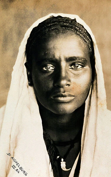 Domenos, Abyssinian of Tigrai, 1894 (print on double-weight paper)