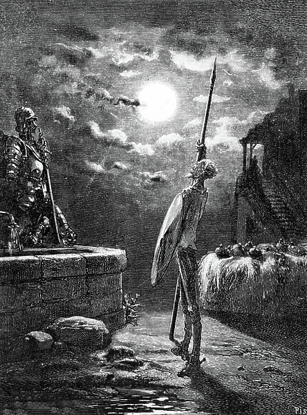 Don Quixote, 1863 (engraving)