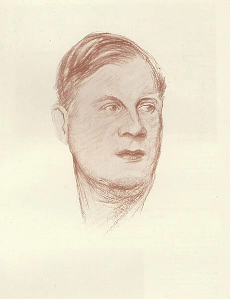 Donald Maxwell, English writer and illustrator (litho)