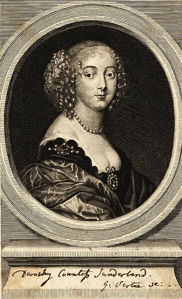 Dorothy Spencer, Countess of Sunderland. 1769 (engraving)