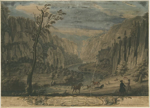 Dovedale - Eight Prospects: engraving, nd [?1743] (print)
