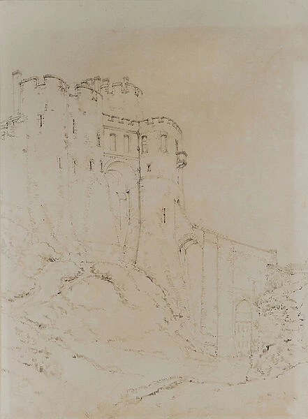 Dover Castle, 1744-1817 (Watercolour)
