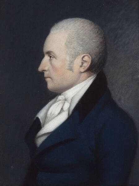 Dr Johnson of Derby (pastel on grey paper)