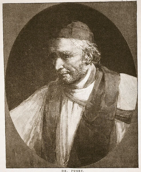 Dr. Pusey, illustration from The Church of England
