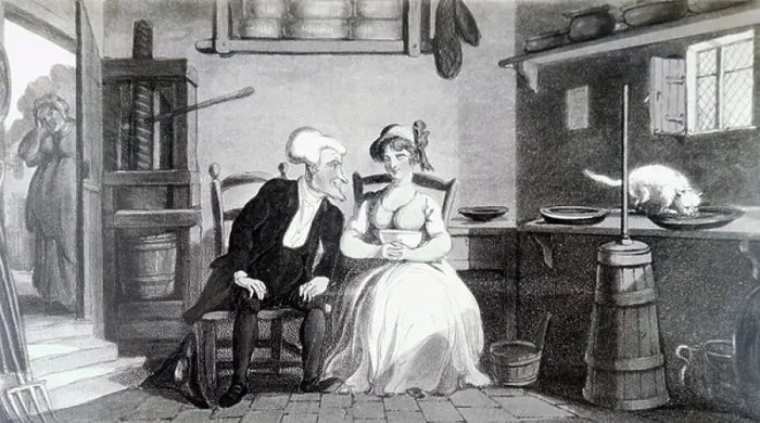 Framed Print : Dr Syntax. 3732536 Dr Syntax; (add.info.: Cartoon depicting Dr