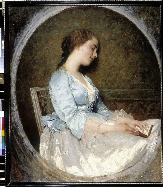 The dream, 19th century (oil on canvas)