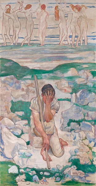 The Dream of the Shepherd, 1896 (oil on canvas)