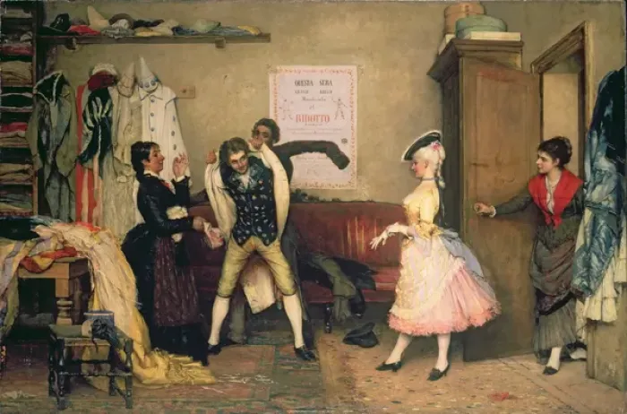 Framed Print : Dressing for the Masquerade