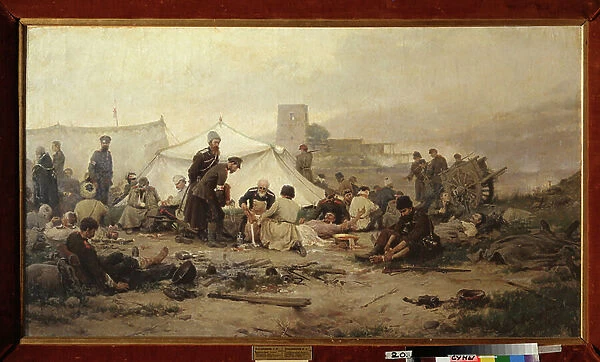 Dressing Station, 1893 (oil on canvas)