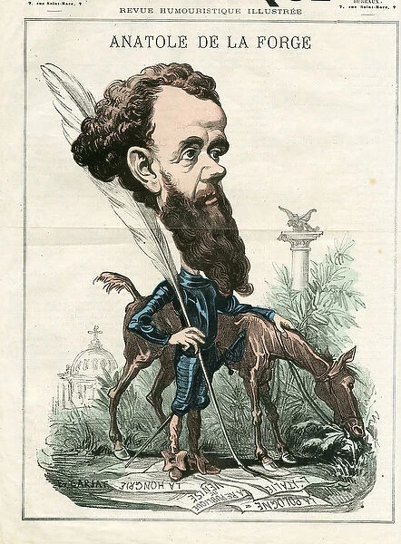 The Drolatic, 1867_6_9 - Illustration by Etienne Carjat (1826-1906)