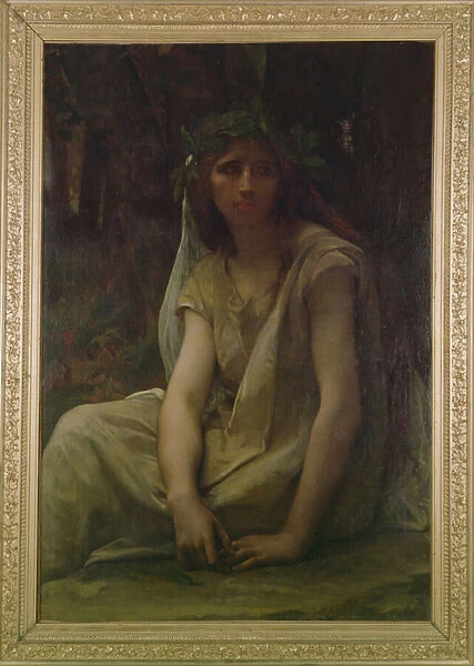 A Druidess, 1868 (oil on canvas)