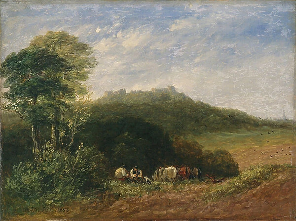 Dudley Castle; 1853 (oil on canvas)