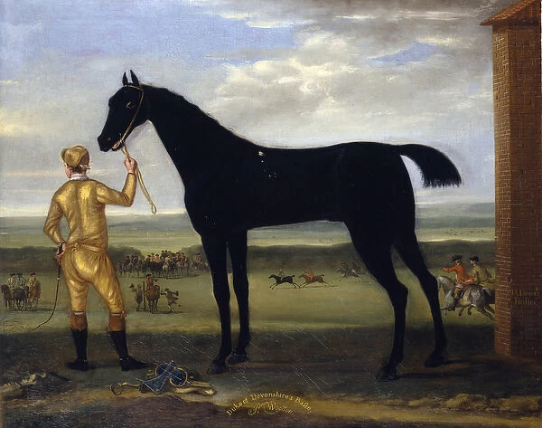 The Duke of Devonshires racehorse Basto, c. 1708-25 (oil on canvas)