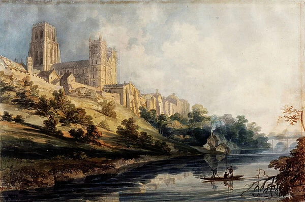 Durham Cathedral, 1795 (Watercolour)