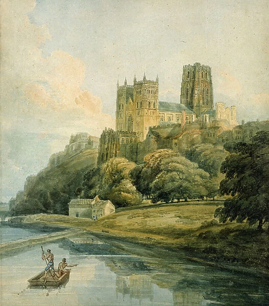 Durham Cathedral (w  /  c on paper)