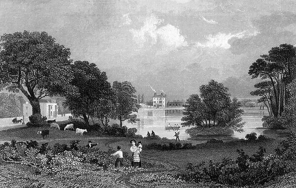 The Eagle, Snaresbrook, engraved by Samuel Lacey, 1832 (engraving)