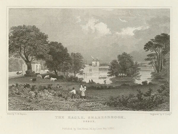 The Eagle, Snaresbrook, Essex (engraving)