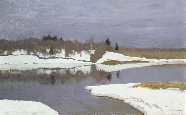 Early Spring, 1898-99 (oil on canvas)