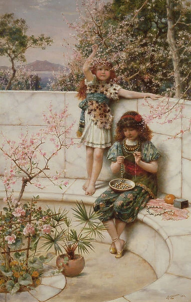 Early Spring Blossom, 1889 (oil on canvas)