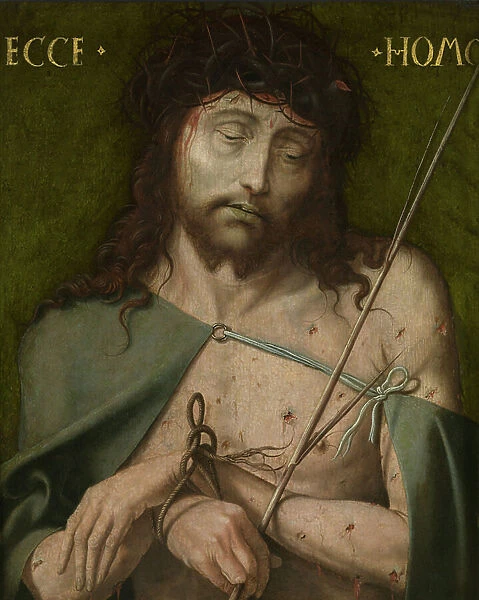 Ecce Homo, first half of the 16th century (oil on panel)