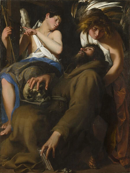 The Ecstasy of Saint Francis, 1601 (oil on canvas)