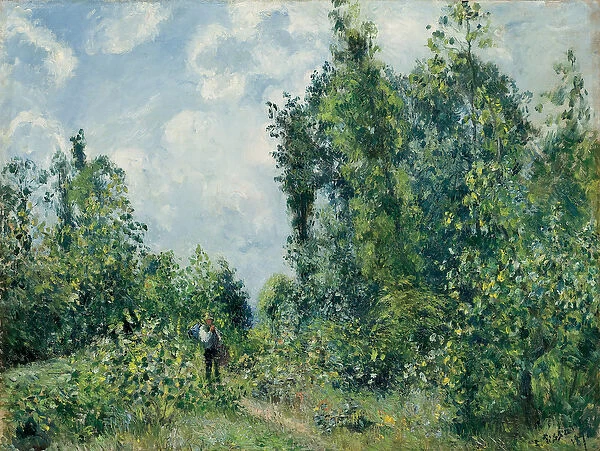 Edge of the Woods; Lisiere de bois, 1878 (oil on canvas)