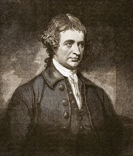 Edmund Burke, illustration from Cassells Illustrated History of England