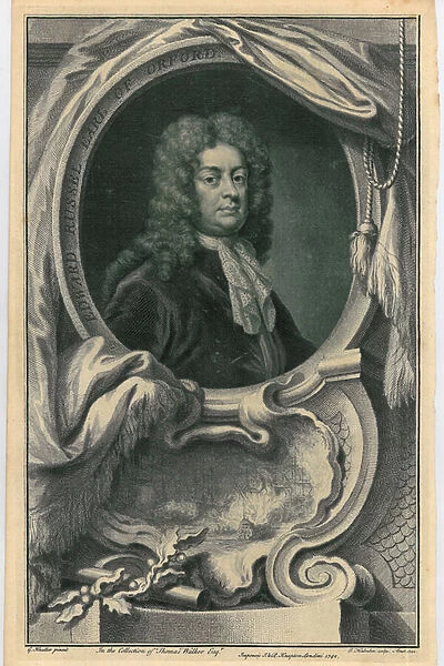 Edward Russell, Earl of Orford, c. 1742 (engraving)