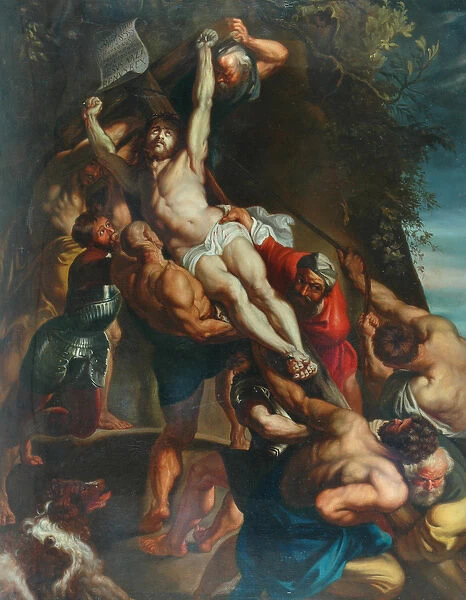 Elevation Of The Cross (oil on canvas)
