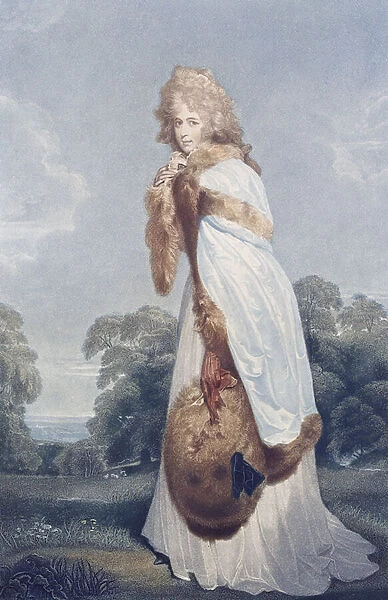 Eliza Farren, Countess of Derby (c. 1759-1829), engraved by Francesco Bartolozzi