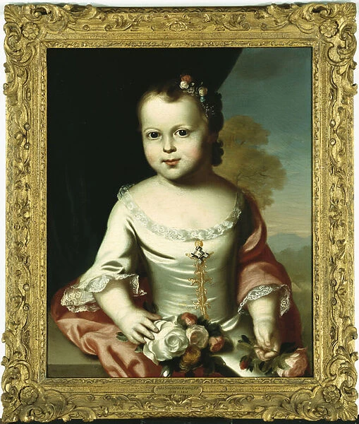 Elizabeth Greenleaf, c, 1755-58 (oil on canvas)