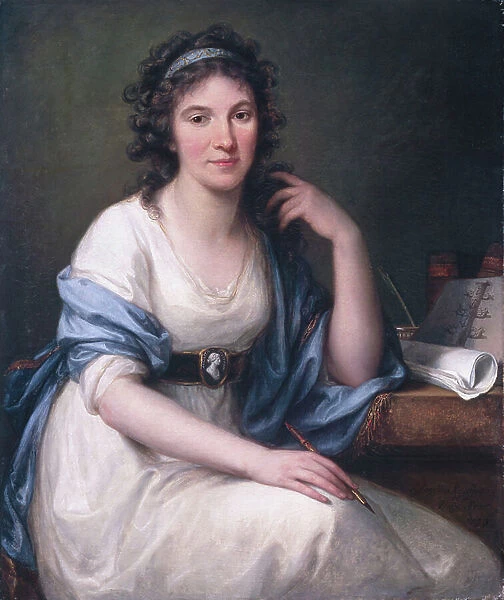 Ellis Cornelia Knight, 1793 (oil on canvas)
