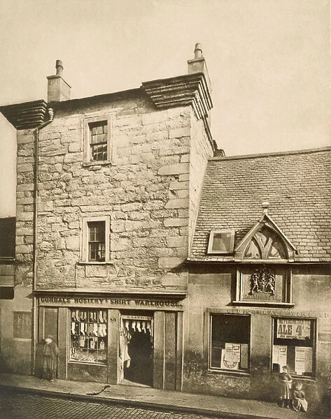 Elphinstone Tower, Man Street, Gorbals, Glasgow, 1868-99 (b  /  w photo)