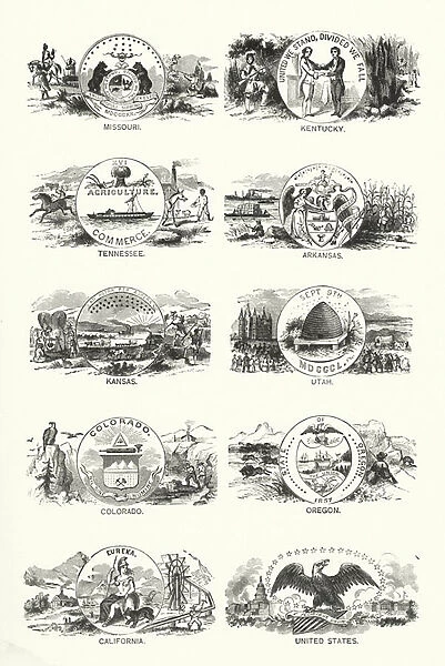 Emblems of the United States (engraving)