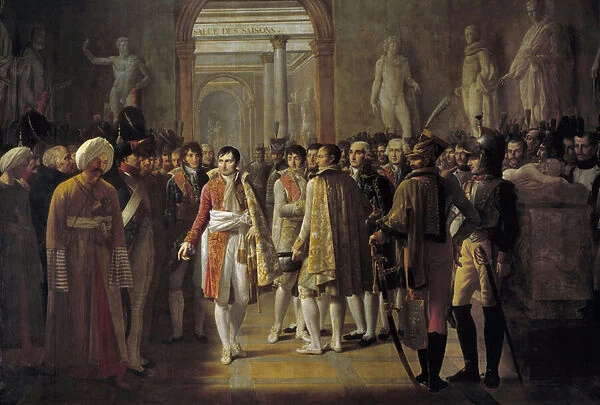 Emperor Napoleon I (1769-1821) Receives Deputes of the Armee after His Coronation