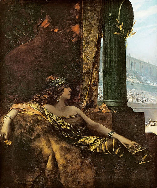 The Empress Theodora (oil on canvas)
