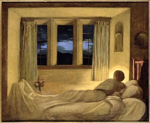 The End of the Day, 1938 (oil on board) (see 210332)