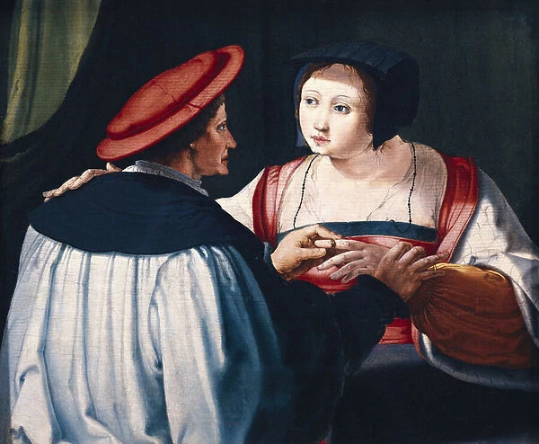 The engagement, 1527 (painting)